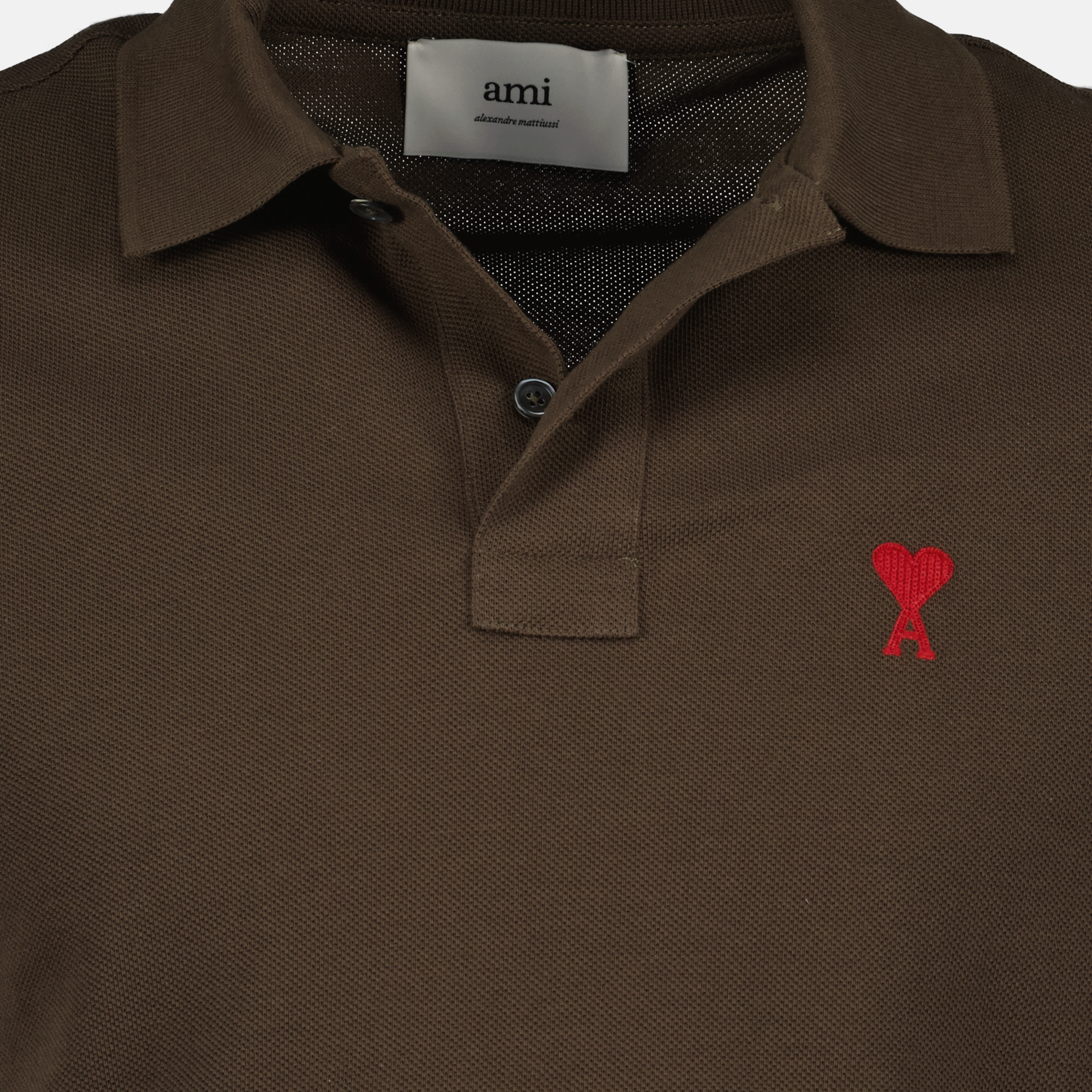 Polo shirts Ami de Coeur Polo Ami PARIS Brown Unisex