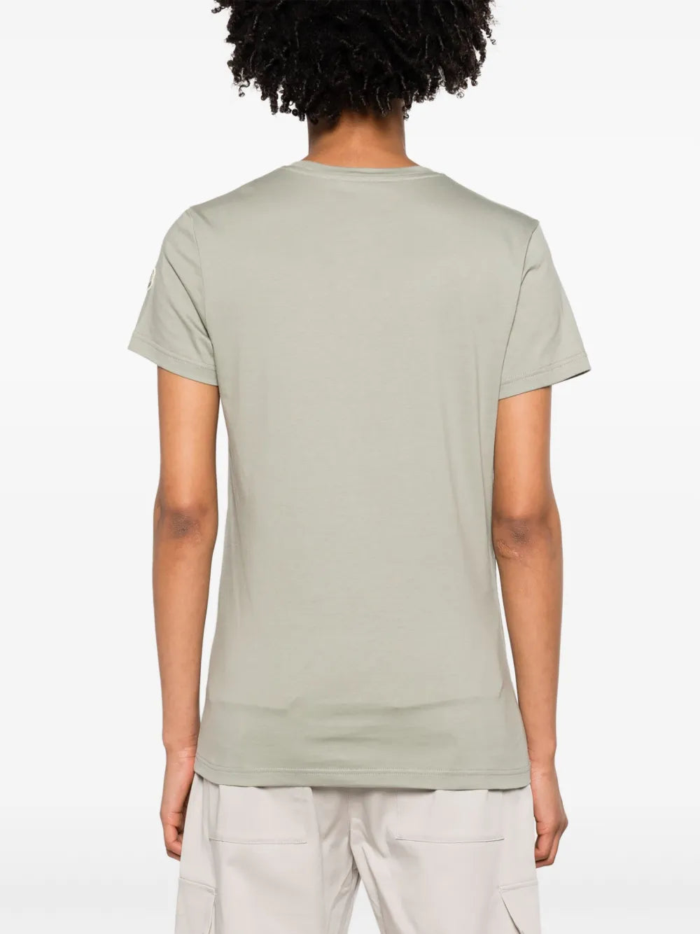 T-shirt T-shirt con logo Moncler Verde Femme