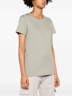 T-shirt T-shirt con logo Moncler Verde Femme