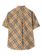 Chemises Chemise à carreaux Burberry Beige Homme