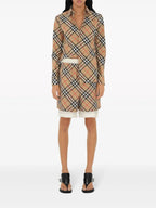 Hemden Karierte Bluse Burberry Beige Femme