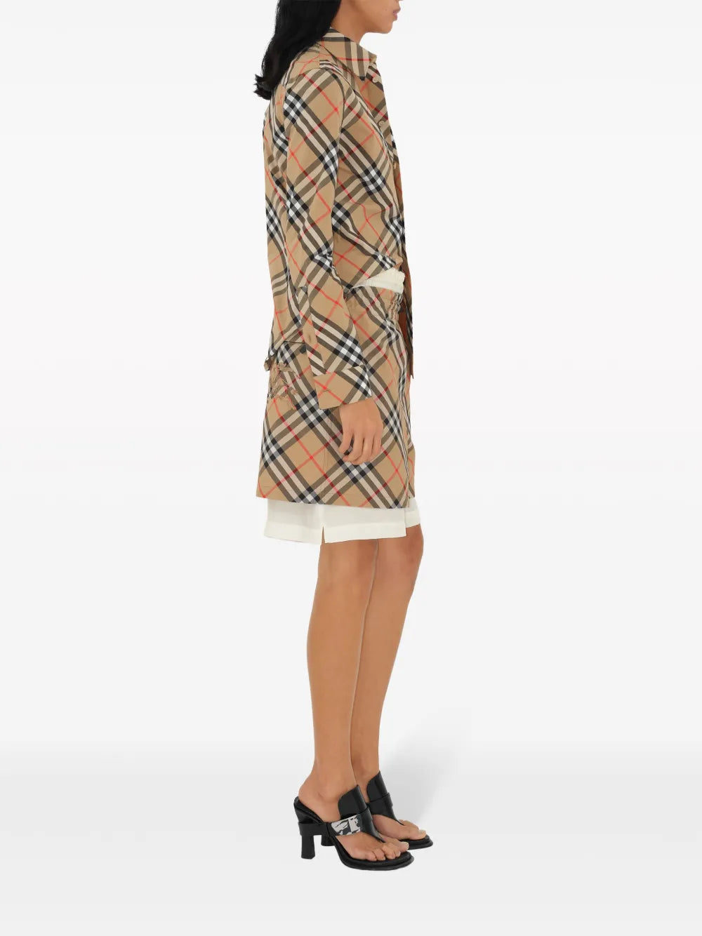 Shirts Checked Shirt Burberry Beige Femme