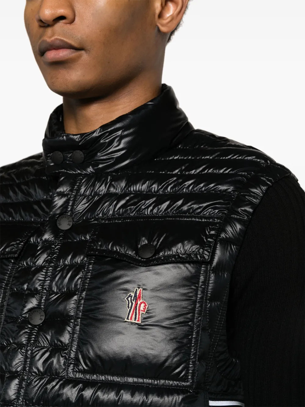 Giacche Giacca Senza Maniche Ollon Moncler Grenoble Nero Homme