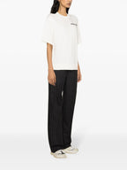 T-Shirts Logo T-Shirt Moncler Grenoble Weiß Femme