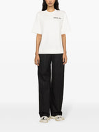 T-Shirts Logo T-Shirt Moncler Grenoble Weiß Femme