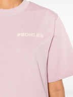 T-shirts Logo T-shirt Moncler Grenoble Pink Women