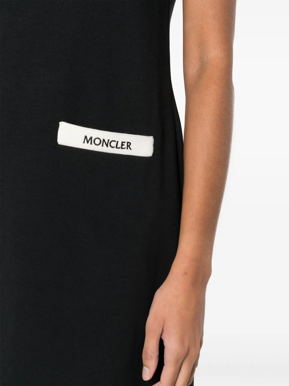 Robes Robe en maille fine Moncler Bleu foncé Femme