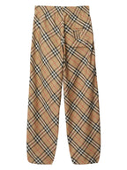 Hosen Karierte Hose Burberry Beige Homme