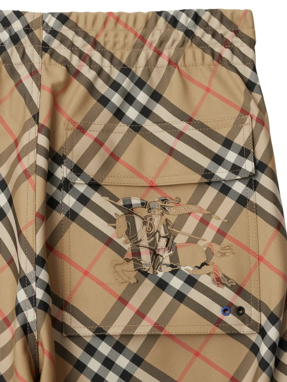 Pants Checkered Pants Burberry Beige Homme