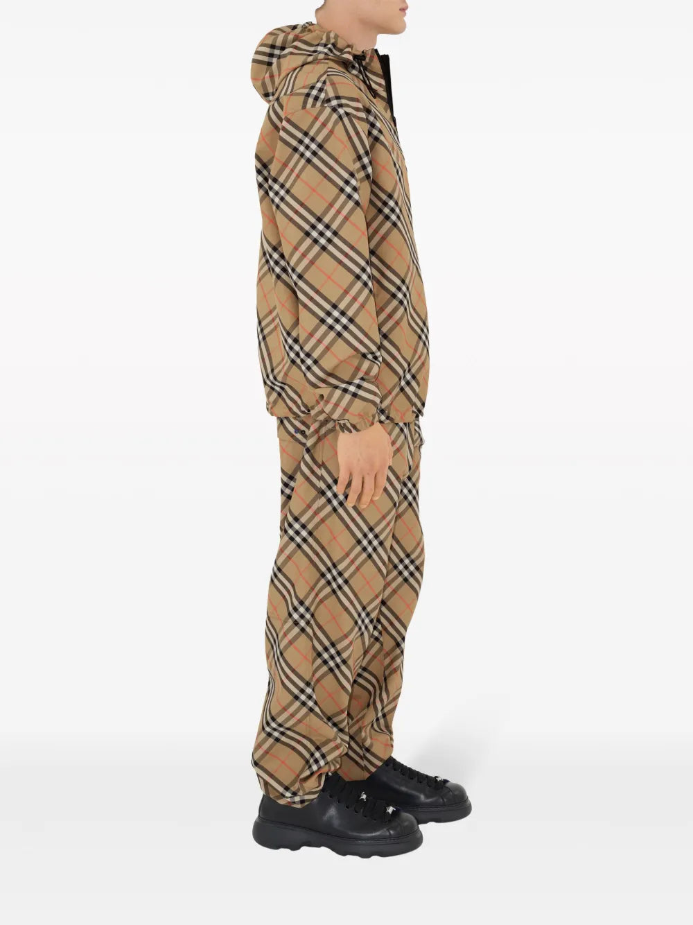 Pants Checkered Pants Burberry Beige Homme