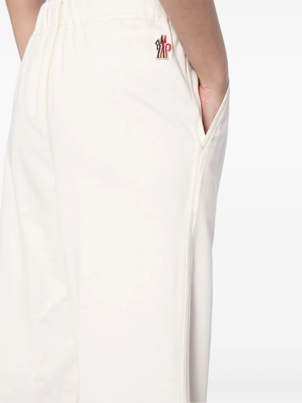 Hosen Gerade Jogginghosen Moncler Grenoble Weiß Femme