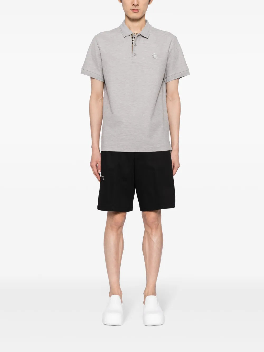 Polo shirts Eddie Polo Burberry Gray Homme