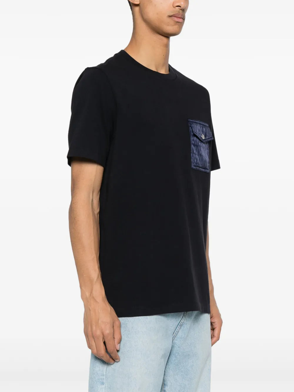 T-shirt T-Shirt con Taschino Moncler Blu scuro Homme