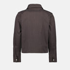 Imagen de la chaqueta de denim de L8 Studio para Unisex - Temporada Primavera-Verano 2024 - Vista Trasera