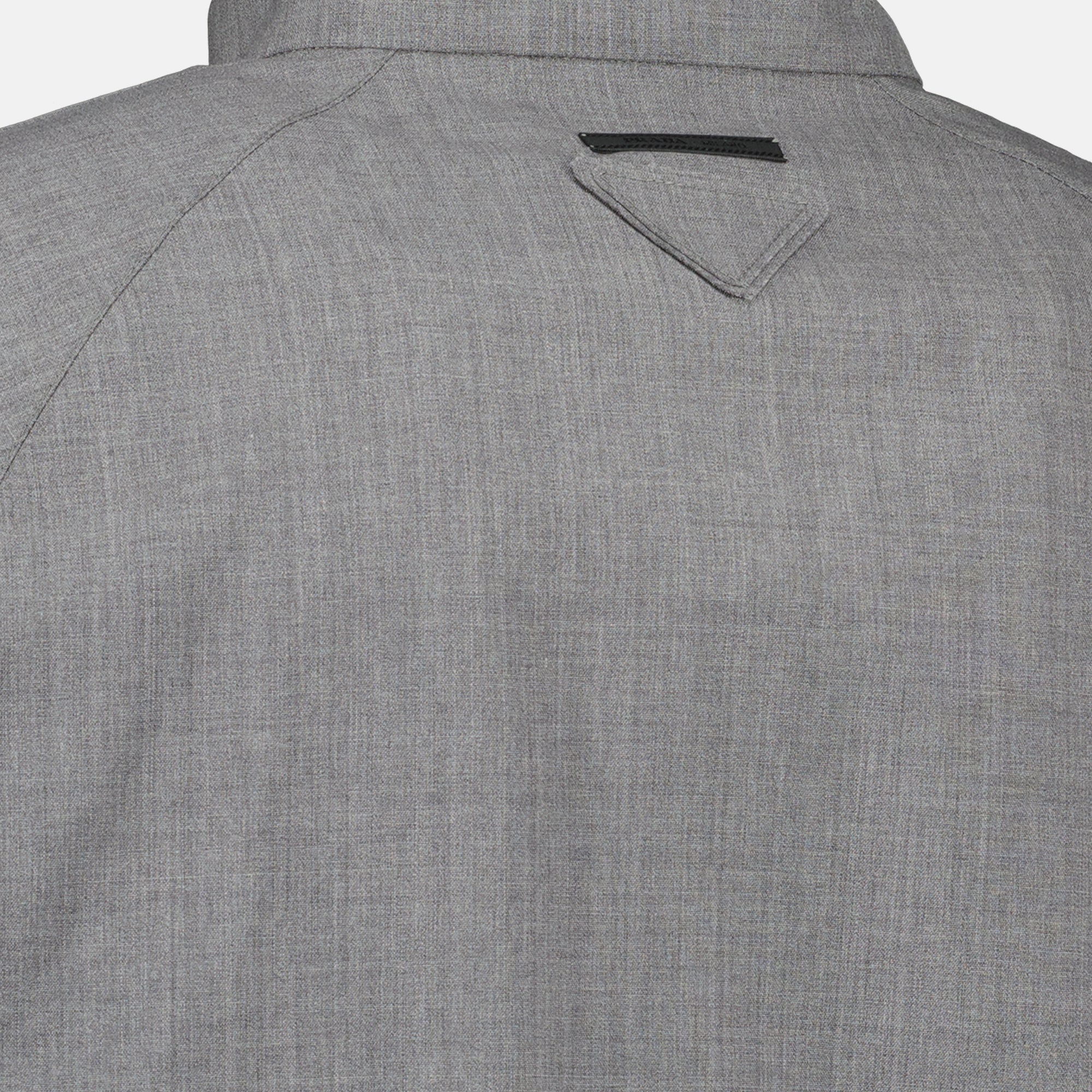 Giacche Giacca di Lana Prada Grigio Homme