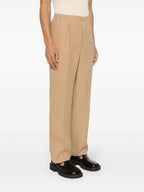 Pantalones Pantalones Rectos Fendi Marrón Homme