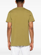 T-Shirts Herzlogo T-Shirt Moncler Khaki Homme