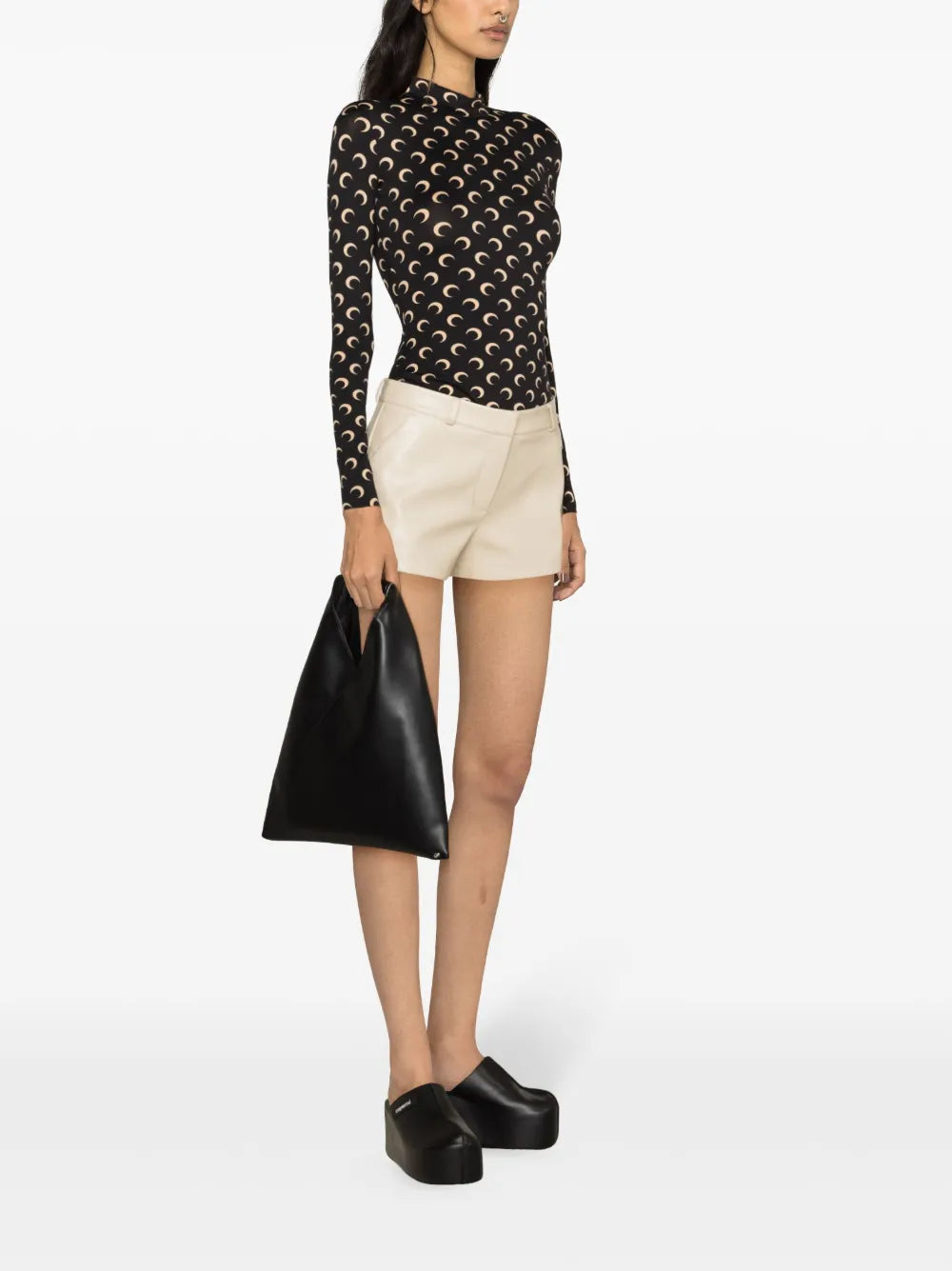 Image de l'article Top Jersey Moon de la marque Marine Serre pour Femme - Saison Automne-Hiver 2025 - Vue détaillée_1