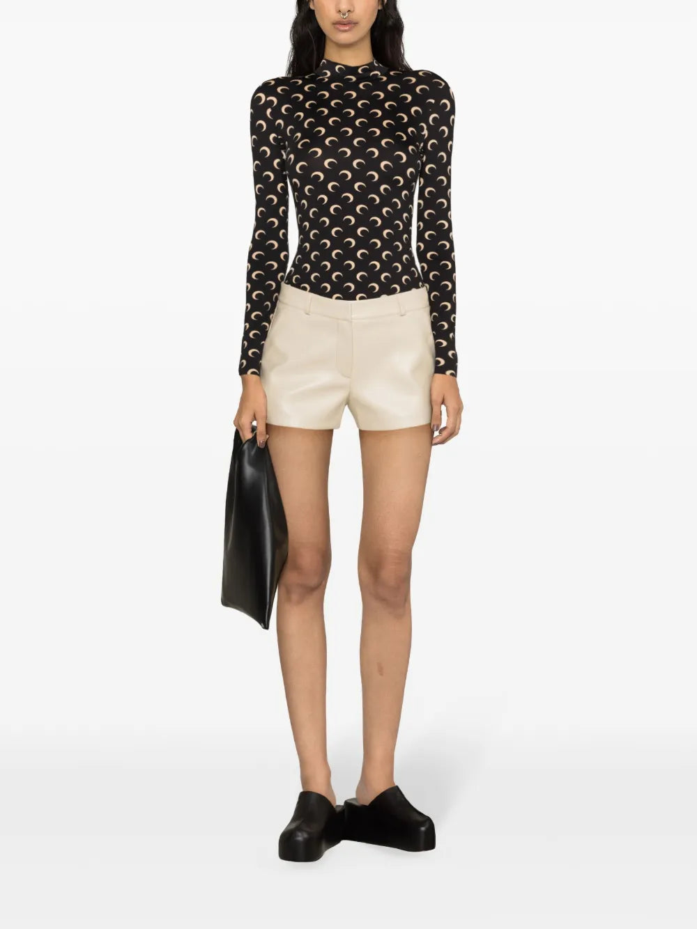 Image de l'article Top Jersey Moon de la marque Marine Serre pour Femme - Saison Automne-Hiver 2025 - Vue de Dos