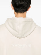 Moletons Sweatshirt com Capuz e Logo Givenchy Bege Homme