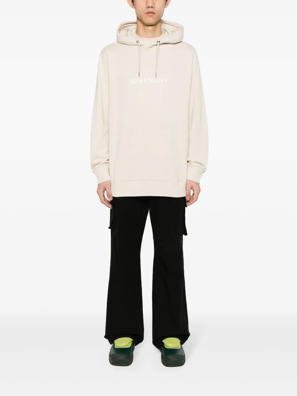 Sudaderas Sudadera con Capucha con Logo Givenchy Beige Homme