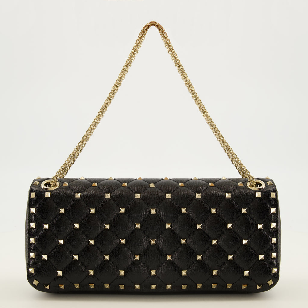 Sacs à main et épaule Borsa Rockstud Spike Nera Valentino Garavani Noir Femme
