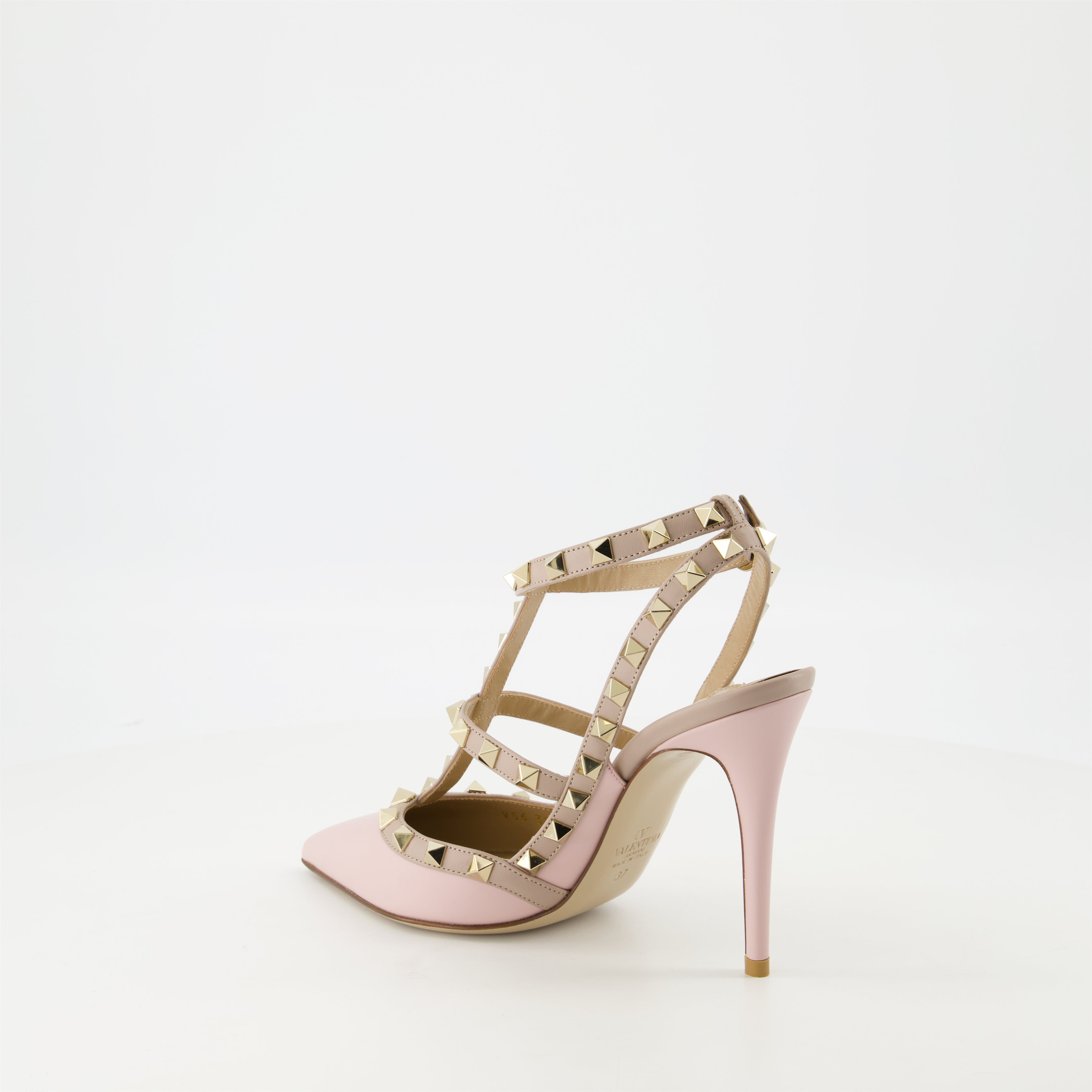 Heels Rockstud Heels Valentino Garavani Pink Femme
