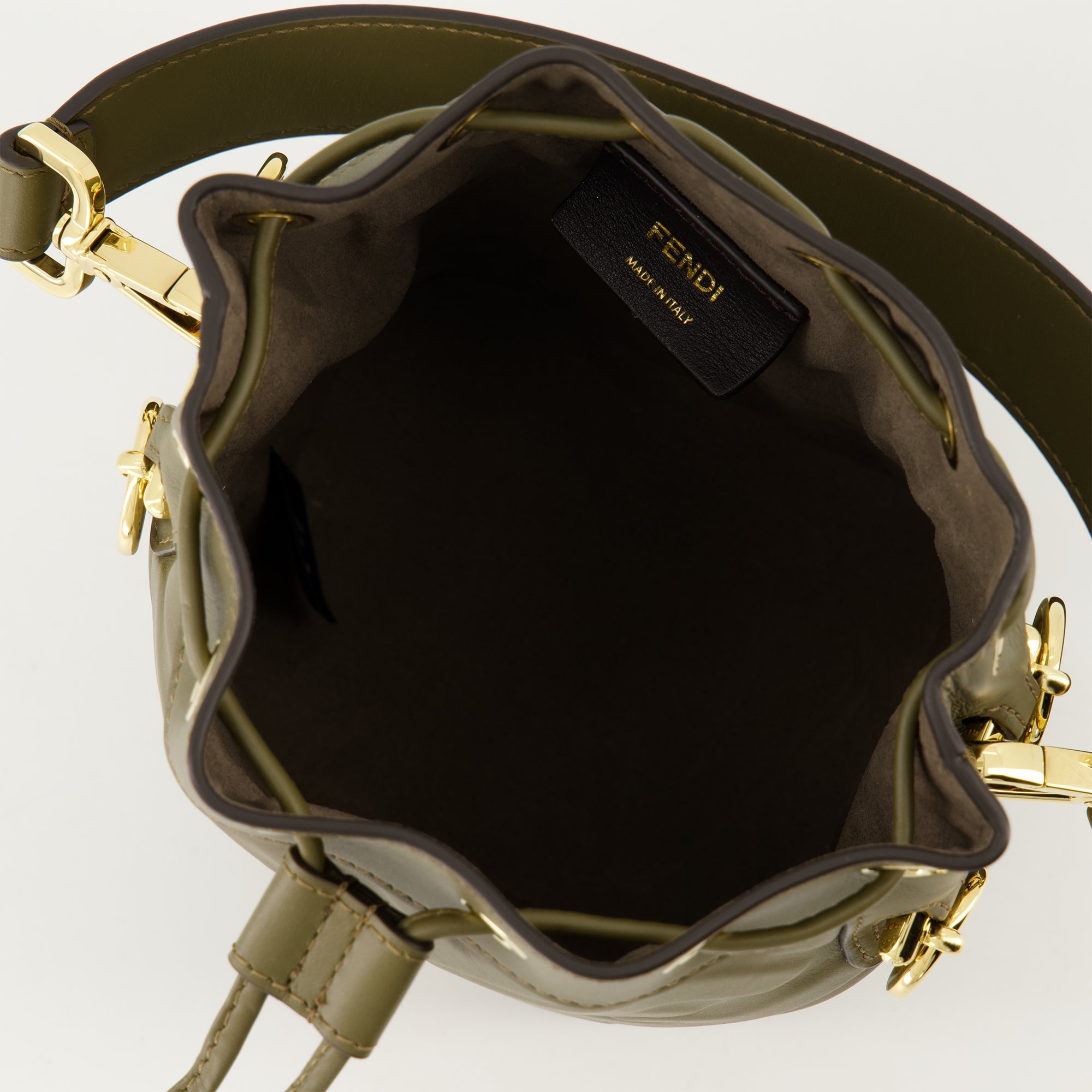 Sacs seau Sac seau Mon trésor mini Fendi Vert Femme