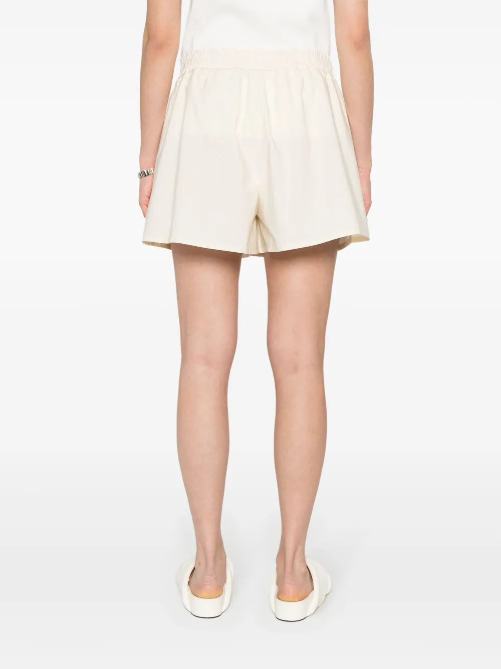 Shorts Cotton Shorts Moncler Beige Women