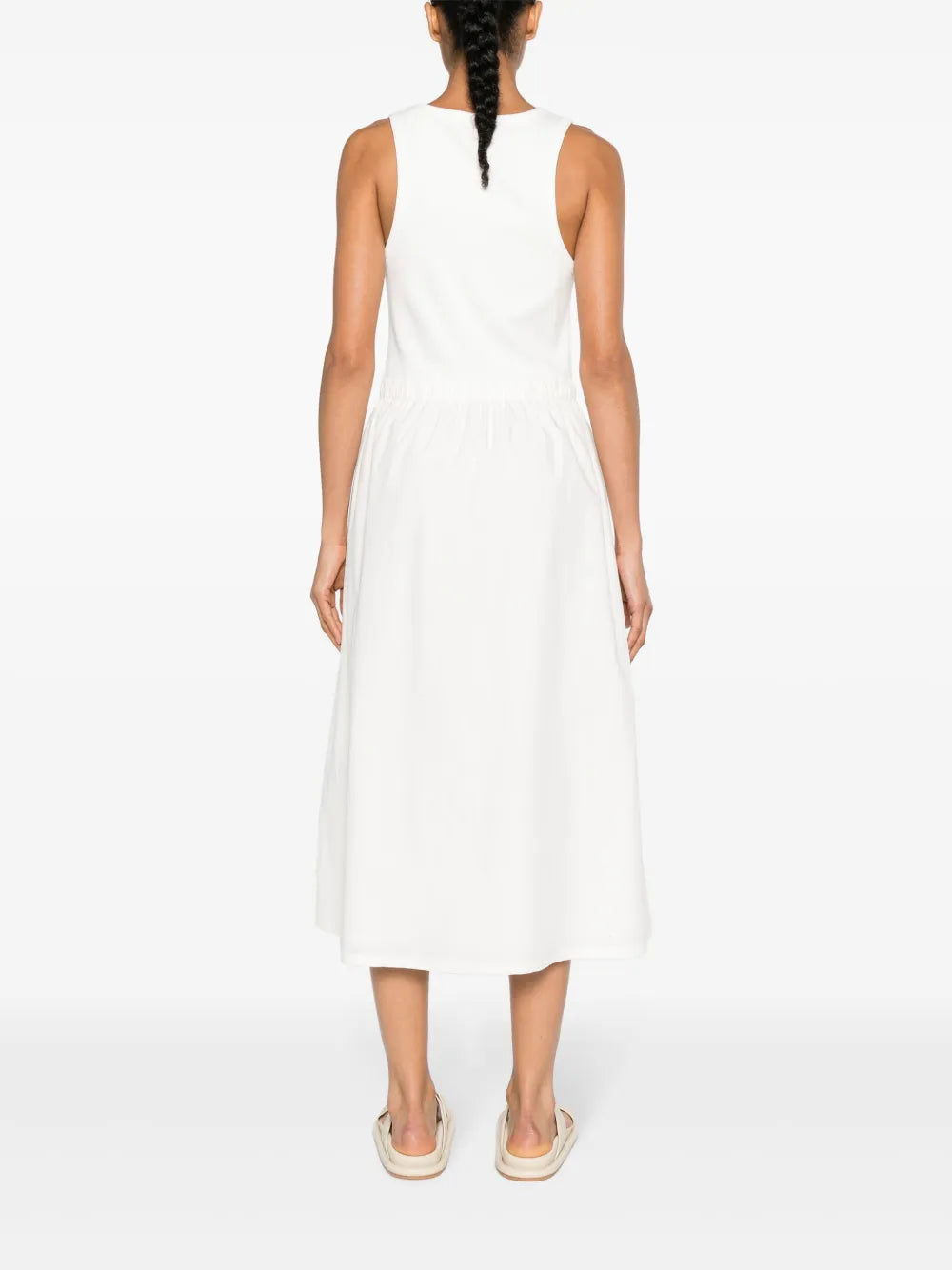 Robes Robe longue Moncler Blanc Femme