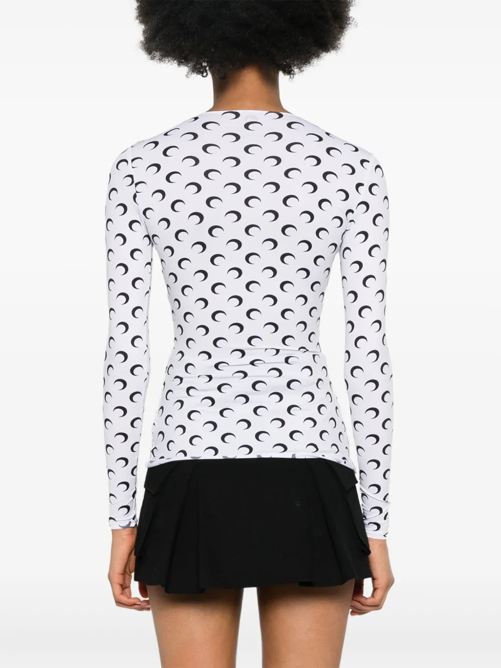 Image de l'article Top Jersey Moon de la marque Marine Serre pour Femme - Saison Automne-Hiver 2025 - Vue détaillée_4