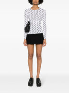 Imagem do artigo Top Jersey Moon da marca Marine Serre para Mulheres - Temporada Outono-Inverno 2025 - Vista Traseira