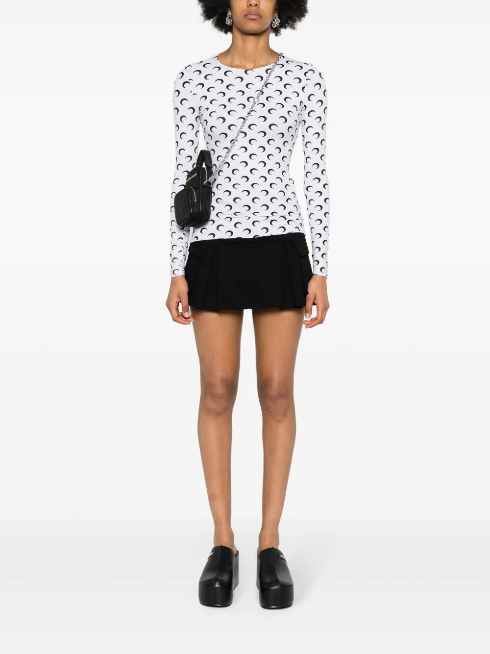 Image de l'article Top Jersey Moon de la marque Marine Serre pour Femme - Saison Automne-Hiver 2025 - Vue de Dos