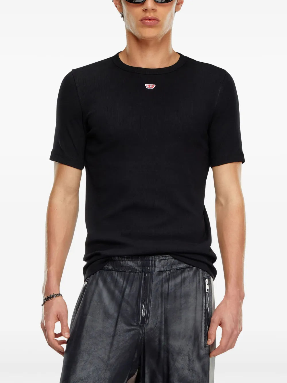 T-shirts D-Ribber-N T-shirt Diesel Black Homme