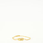 Bijoux Bracelet Fendi O'Clock doré avec cristaux Fendi Doré Femme