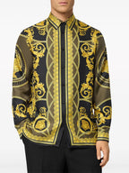 Shirts Shirt The Cut of the Gods Versace Yellow Homme