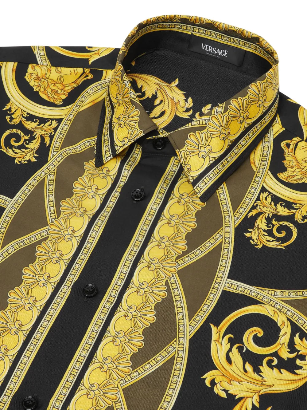 Shirts Shirt The Cut of the Gods Versace Yellow Homme