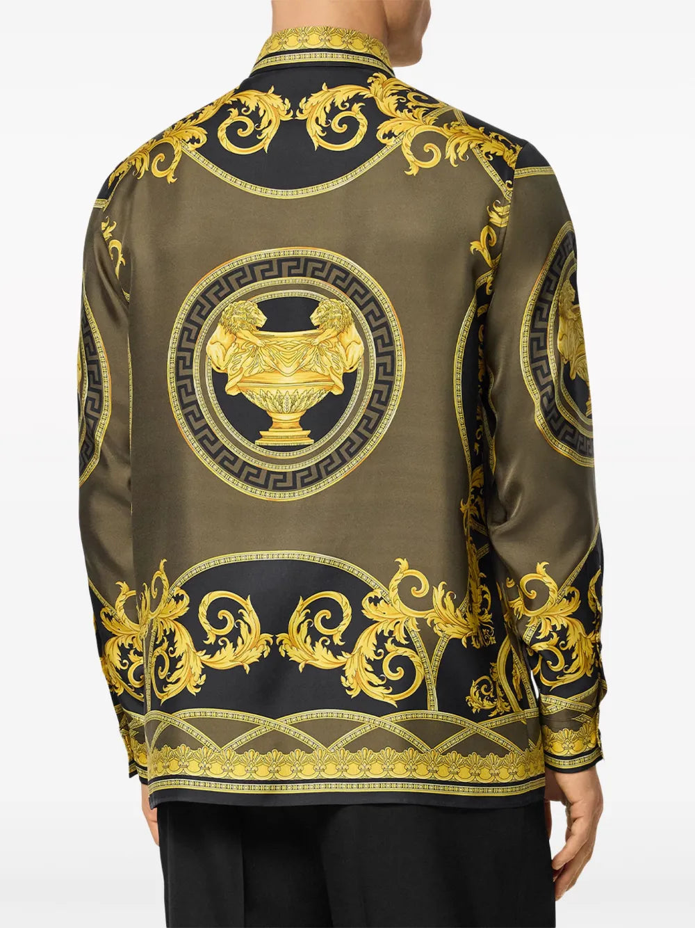 Shirts Shirt The Cut of the Gods Versace Yellow Homme