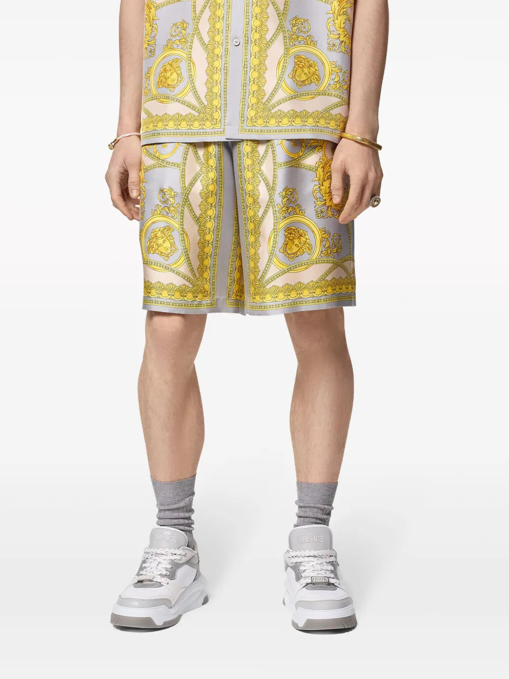 Shorts Short La Coupe des Dieux Versace Amarelo Homme