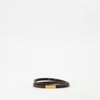 Bijoux Bracelet Cassandre Saint Laurent Marron Femme