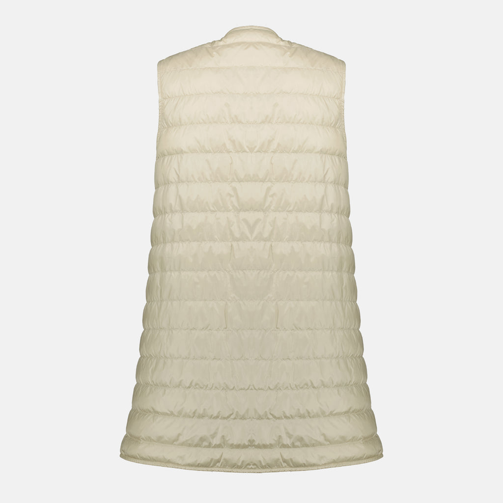 Image of the Moncler Women's 3-in-1 beige parka - Spring-Summer 2026 - Detailed View_2