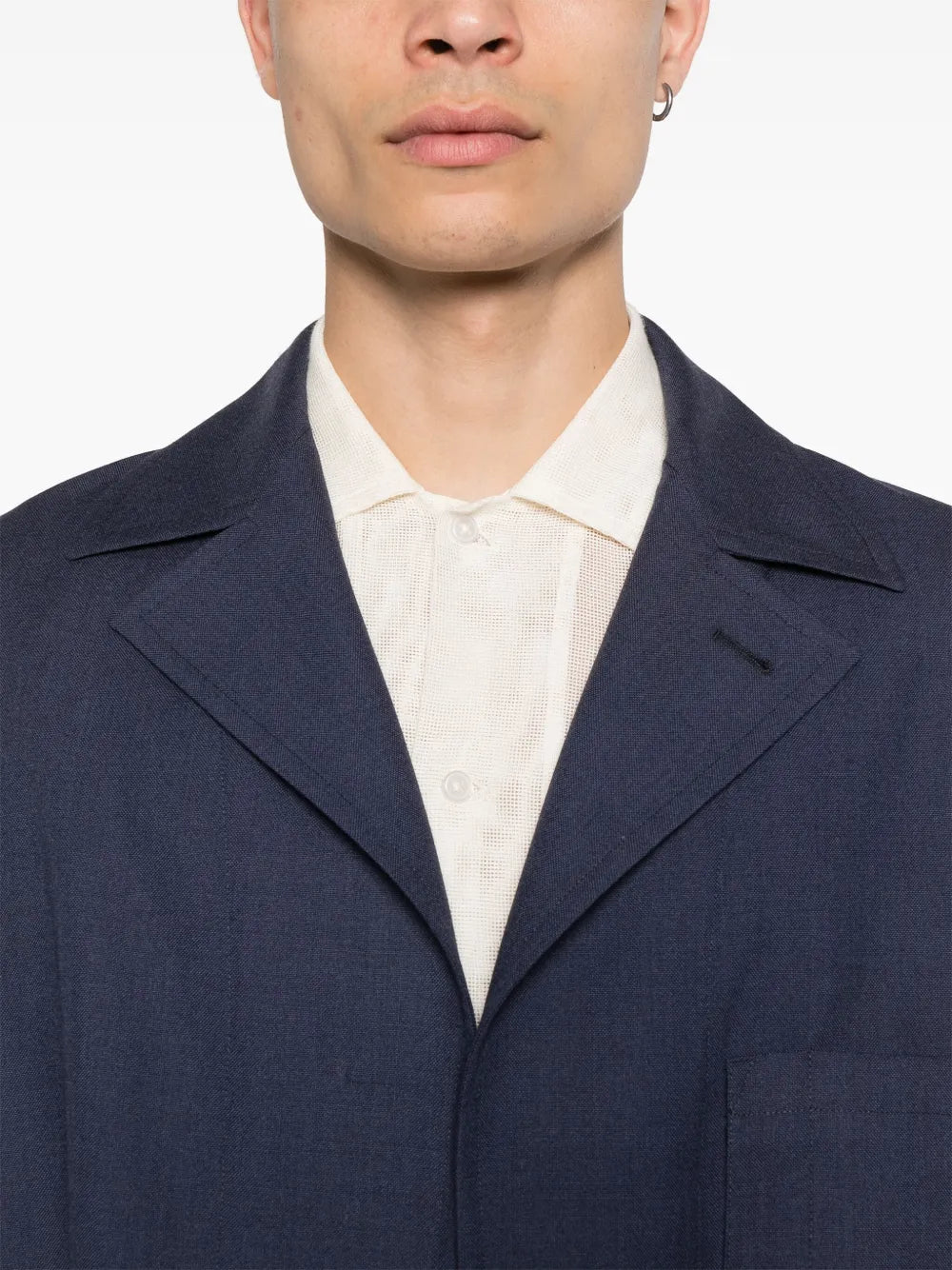 Jaquetas Casaco de Lã Fendi Azul escuro Homme