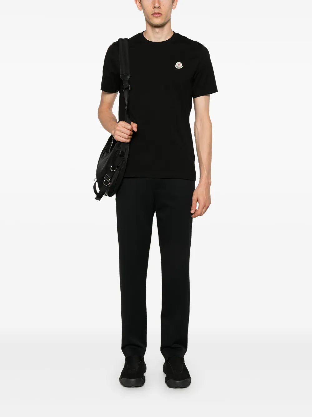 Pantalones Pantalones de chándal Moncler Negro Homme
