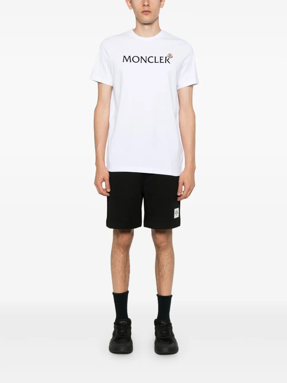 Image of the Moncler Men's Logo T-Shirt - Fall-Winter 2025 - Back View