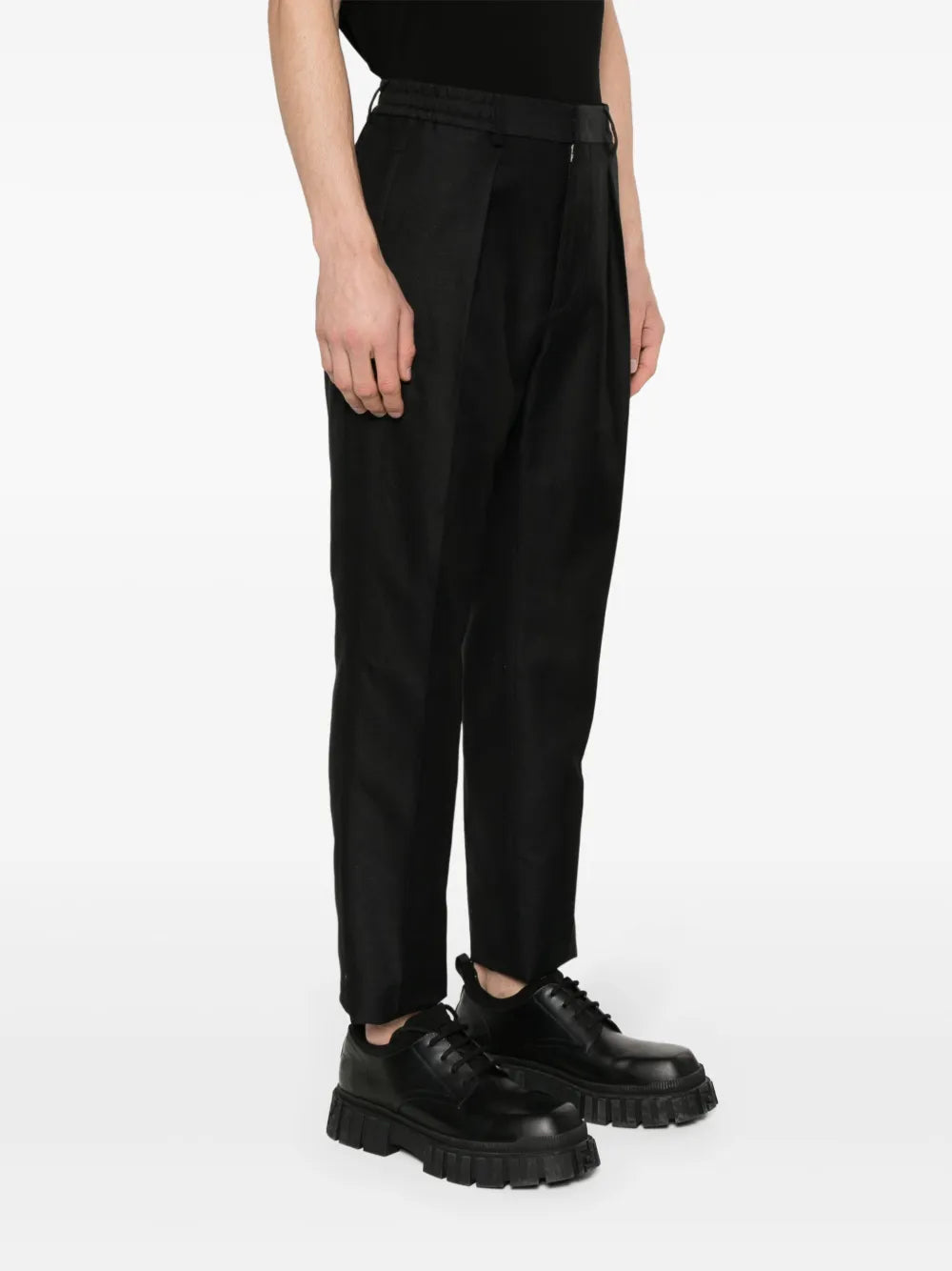 Pantalons Pantalon à pinces Fendi Noir Homme