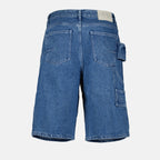 Shorts Pantalones Cortos de Den Denim Carpenter Dior Azul Homme