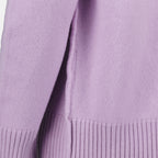 Strickwaren Ami de coeur Pullover Ami PARIS Lila Unisex