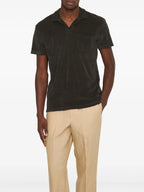 폴로 셔츠 테리 폴로 Orlebar Brown 갈색 남성