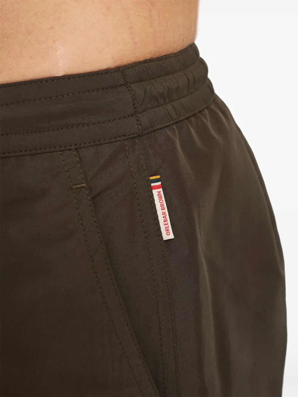 Beachwear Short de bain Bulldog Orlebar Brown Marron Homme