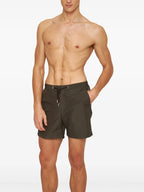 Beachwear Short de bain Bulldog Orlebar Brown Marron Homme
